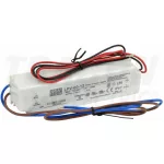   TRACON LPV-60-12 LED driver in plastic box 90-264 VAC / 12 VDC; 60 W; 0-5 A; IP67