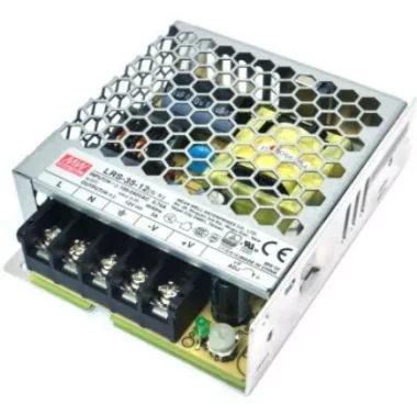 TRACON LRS-35-12 Fém házas LED meghajtó szalagokhoz, szabályozható DC kimenet 85-264 VAC / 12 VDC; 35 W; 0-3 A TRACON LRS-35-12 Fém házas LED meghajtó szalagokhoz, szabályozható DC kimenet 85-264 VAC / 12 VDC; 35 W; 0-3 A