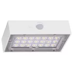   TRACON LSBW3W Napelemes LED fali világítótest mozgásérzékelővel, fehér 3W, 4000K, 350 lm, IP65, 3,7 V, 1,2Ah