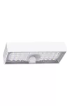 TRACON LSBW6W Napelemes LED fali világítótest mozgásérzékelővel, fehér 6W, 4000K, 900 lm, IP65, 3,7 V, 3Ah