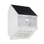   Tracon LSCW2W  Napelemes LED fali világítótest mozgásérzékelővel, fehér