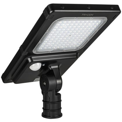 TRACON LSLSH40W Napelemes Hibrid LED utcai világítótest mozgásérzékelővel 40 W, 4000 K, 66