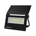   TRACON LSTB10NW Napelemes LED fali világítótest mozgásérzékelővel, fekete 10W, 4000K, 1100lm, IP65, 3,7V, 2,6Ah