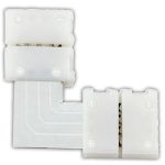   TRACON LSZTL10 Forrasztás nélküli "L" gyorscsatl. egyszínű LED szalagokhoz W=10 mm, 2P