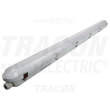 TRACON LVH0618 Védett LED ipari lámpatest 230 VAC, 18 W, 2700 lm, 4000 K, IP65, IK08