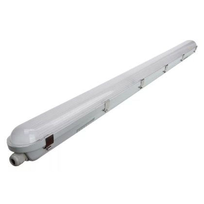   TRACON LVH1218M Protected LED industrial luminaire with motion sensor 230 VAC, 18 W, 2700 lm, 4000 K, 1-8m, 10s-12m, IP65, IK08