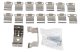 TRACON LVH1548 Védett LED ipari lámpatest 230VAC, 48W, 7200lm, 4000K, IP65, IK08, EEI=D
