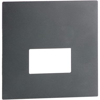 TRACON LVS03A Mágneses előlap LVS03 süllyesztett világítótesthez, antracit 86,5x86,5x2mm