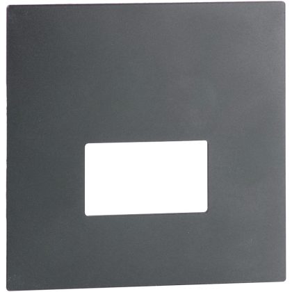   TRACON LVS03A Mágneses előlap LVS03 süllyesztett világítótesthez, antracit 86,5x86,5x2mm