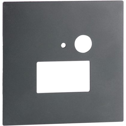 TRACON LVS03MA Mágneses előlap LVS03M süllyesztett világítótesthez,antracit 86,5x86,5x2mm