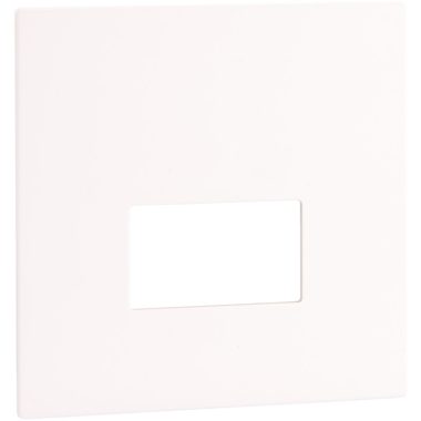 TRACON LVS03W Mágneses előlap LVS03 süllyesztett világítótesthez, fehér 86,5x86,5x2mm