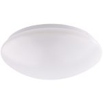   TRACON MFIP1E27 Védett kerek falilámpa, opál bura, fehér 230V, 50Hz, max. 1x35W, E27, IP44, D=256mm