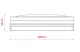 TRACON MFK20CCT LED mennyezeti lámpa színhőállító kapcsolóval 230V,50Hz,20W, 2000lm, 3000K/4000K/6500K, IP65,D=200mm,EEI=F