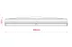 TRACON MFK50CCT LED mennyezeti lámpa színhőállító kapcsolóval 230V,50Hz, 50W, 5000lm, 3000K/4000K/6500K, IP65, EEI=F