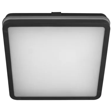 TRACON MFKNBL24CCT LED mennyezeti lámpa színhőállító kapcsolóval,fekete 230V,50Hz,24W, 2500lm, 3000K/4000K/6500K, IP65,D=290mm,EEI=F TRACON MFKNBL24CCT LED mennyezeti lámpa színhőállító kapcsolóval,fekete 230V,50Hz,24W, 2500lm, 3000K/4000K/6500K, IP65,D=290mm,EEI=F