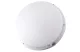 TRACON MFOM30NW Védett kerek mennyezeti lámpa, mozgásérzékelővel 230V,50Hz,30W,2600lm,360°,3-7m,40s,<10lx,IP65,D=350mm,EEI=F