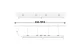 TRACON ML1240NW Sorolható védett LED ipari világítótest 230VAC, 50Hz, 40W, 4000K, 120°, 5200lm, IP42, EEI=E