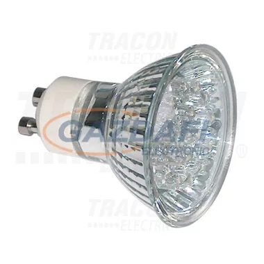 TRACON MR230L-G bec led dicroic zöld230V, 50Hz, MR230, 1,2W, 120°, GU10, 18×LED TRACON MR230L-G bec led dicroic zöld230V, 50Hz, MR230, 1,2W, 120°, GU10, 18×LED