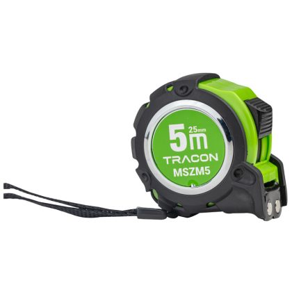 TRACON MSZM5 Mérőszalag, mágneses L=5m, W=25mm