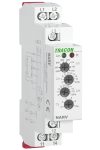 TRACON NARV Feszültségfigyelő relé 3 fázisra AC 220-460V, U> U< = +/-2-20%, t=0,1-10s, Asy