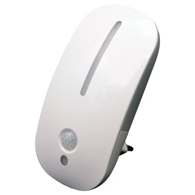 TRACON NLS Éjszakai fény mozgásérzékelővel 230VAC, 50Hz, 0,9W, 15lm, PIR+CDS, 3m