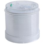   TRACON NYG3-70230W Fényjelző oszlop, fehér fényűhenger, hangjelzéses aljzathoz 230V AC, IP65