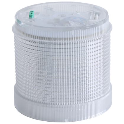 TRACON NYG3-70230W Fényjelző oszlop, fehér fényűhenger, hangjelzéses aljzathoz 230V AC, IP