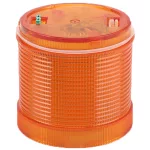   TRACON NYG3-70230Y Fényjelző oszlop, sárga fényűhenger, hangjelzéses aljzathoz 230V AC, IP65