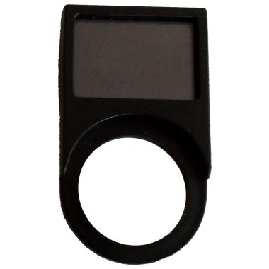 TRACON NYG3-LHBH Felirati tábla (hátoldalról pattintható) 25×17mm; ABS