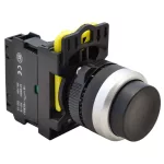   TRACON NYK3-HBK Kiálló nyomókapcsoló, fekete 1×NO, 5A/230V AC-15, IP42