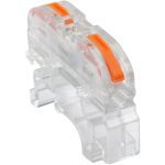   TRACON OVOKT11 Csavar nélküli vezetékösszekötő, toldó, nyitható, átlátszó 0,5-4mm2, 32A, 400VAC 1P