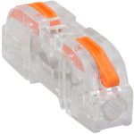TRACON OVOTT11 Csavar nélküli vezetékösszekötő, toldó, nyitható, átlátszó 0,5-4mm2, 32A, 4
