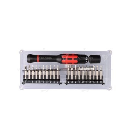   TRACON PCS22 Precíziós racsnis csavarhúzó készlet  20 bit