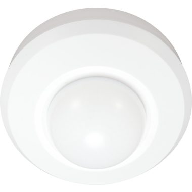 TRACON PRS47 Jelenlétérzékelő, fehér 230V, 50Hz, 360°, 1000W, 1-20m, 10s-30min, 3-2000lux,