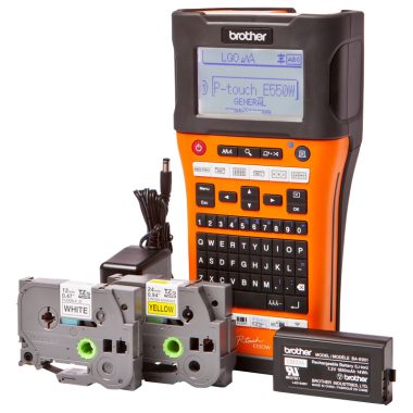 TRACON PT-E550WNIVP Brother PT-E550WNIVP feliratozógép  USB, WiFi, 1xTZe-S221, 1xTZe-SL251, 3,5/6/9/12/18/24mm