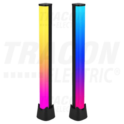   TRACON RGBWDESK Okos RGBW asztali hangulatvilágítás 300x30x30mm, NEON, 5V, 1A, 5W, 14 mode, BLUETOOTH, TUYA