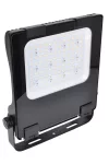 TRACON RHISS150W LED floodlight, symmetrical 100-240 VAC, 50/60 Hz, 150 W, 20,250 lm, 4000 K, IP66, 120 °