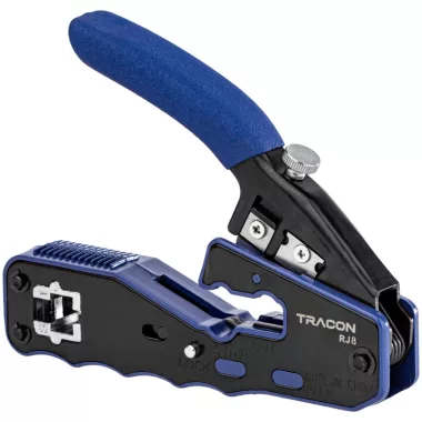 TRACON RJ8 Vágó- ,csupaszító- és présszerszám RJ45
