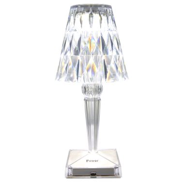 TRACON RLG Asztali akkumulátoros LED díszlámpa, ernyő 1W, 3000-6500K, 3,7V, 1200 mAh, Li-I TRACON RLG Asztali akkumulátoros LED díszlámpa, ernyő 1W, 3000-6500K, 3,7V, 1200 mAh, Li-I