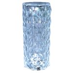 TRACON RLV Asztali akkumulátoros LED díszlámpa, henger 1W, RGB, 3,7V, 1500 mAh, Li-Ion,45l