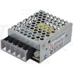   TRACON RS-15-12 Fém házas LED meghajtó szalagokhoz, szabályozható DC kimenet 85-264 VAC / 12 VDC; 15 W; 0-1,3 A