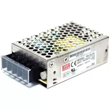 TRACON RS-25-24 Fém házas LED meghajtó szalagokhoz, szabályozható DC kimenet 85-264 VAC / 24 VDC; 25 W; 0-1,1 A TRACON RS-25-24 Fém házas LED meghajtó szalagokhoz, szabályozható DC kimenet 85-264 VAC / 24 VDC; 25 W; 0-1,1 A
