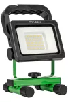 TRACON RSMDAF20W Hordozható akkumulátoros LED fényvető +USB töltő 110-240 VAC, 20W, IP54, 3,7V, 2,2Ah, 1600lm, 4000K