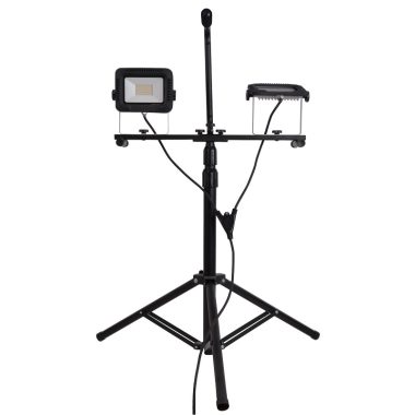 TRACON RSMDAW220W Stand Mounted LED Floodlight180-240 VAC, 2 × 20W, 4000K, IP65, 2 × 1600lm, EEI = A