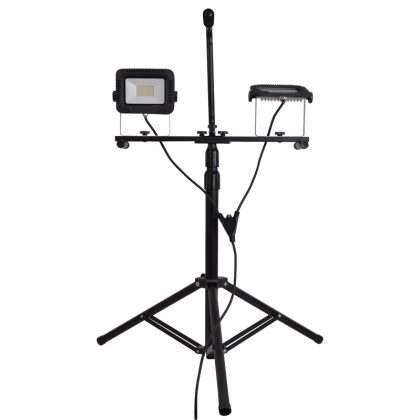   TRACON RSMDAW220W Stand Mounted LED Floodlight180-240 VAC, 2 × 20W, 4000K, IP65, 2 × 1600lm, EEI = A