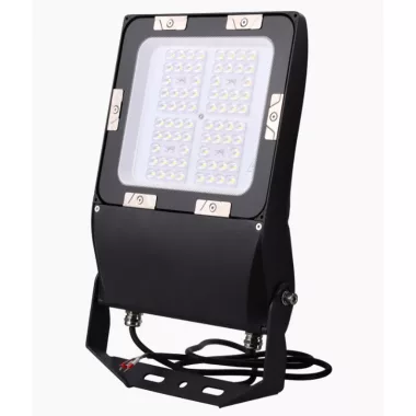 TRACON RSMDC200W LED fényvető, szimmetrikus, dimmelhető 100-240VAC,50Hz,200W,27.000lm,4000K,IP66,110°,1-10V,EEI=D