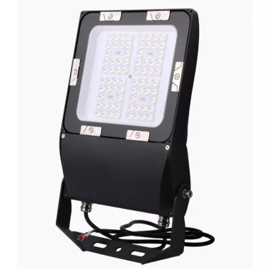TRACON RSMDC240W LED fényvető, szimmetrikus, dimmelhető 100-240VAC,50Hz,240W,32.400lm,4000K,IP66,110°,1-10V,EEI=D