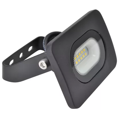   TRACON RSMDL10 SMD fényvető, fekete 220-240V AC, 10W, 4000K, IP65, 800lm, EEI=G