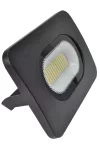 TRACON RSMDL50H LED fényvető beépített bekötődobozzal (kábel nélkül),fekete 220-240V AC, 50W, 4000K, IP65, 4000lm, EEI=G