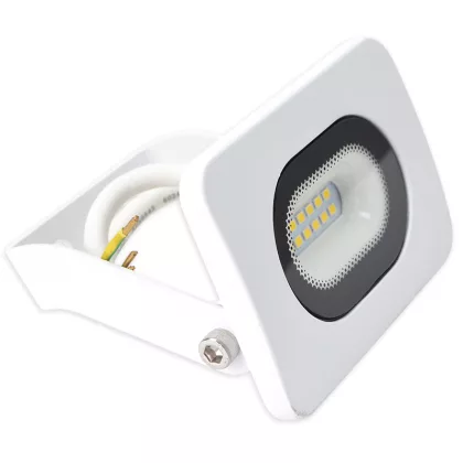  TRACON RSMDLF10 SMD floodlight, white 220-240V AC, 10W, 4000K, IP65, 750lm, EEI = A